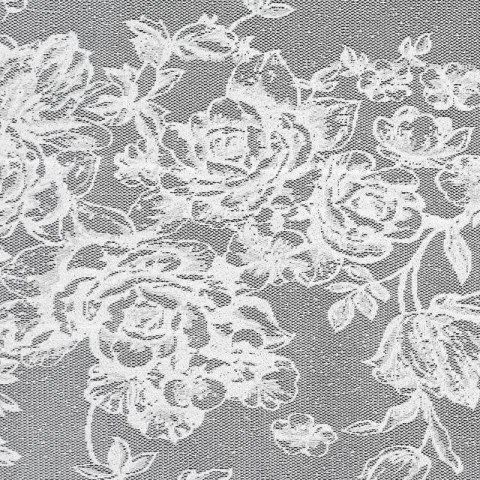 FIRANA GOTOWA ALEXIA 140 X 250 CM BIAŁY