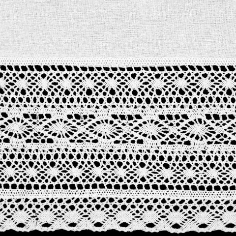 FIRANA GOTOWA MADDELINE NA SZELKACH 150 X 60 CM BIAŁY FIRANA GOTOWA MADDELINE NA SZELKACH 150 X 60 CM BIAŁY