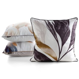 POSZEWKA VELVET 167 45 X 45 CM BIAŁY