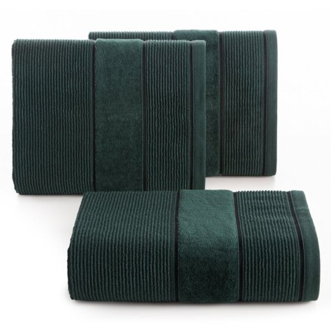 RĘCZNIK EMMA (10) 50 X 90 CM CIEMNOZIELONY