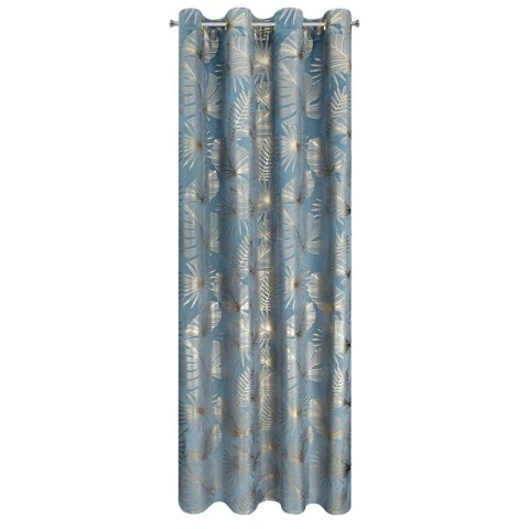 ZASŁONA GOTOWA ARIA 135 X 250 CM NIEBIESKI ZASŁONA GOTOWA ARIA 135 X 250 CM NIEBIESKI