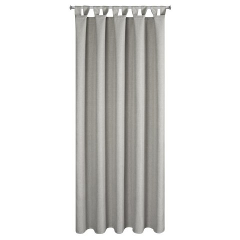 ZASŁONA GOTOWA GARDEN NA SZELKACH 155 X 240 CM SREBRNY ZASŁONA GOTOWA GARDEN NA SZELKACH 155 X 240 CM SREBRNY