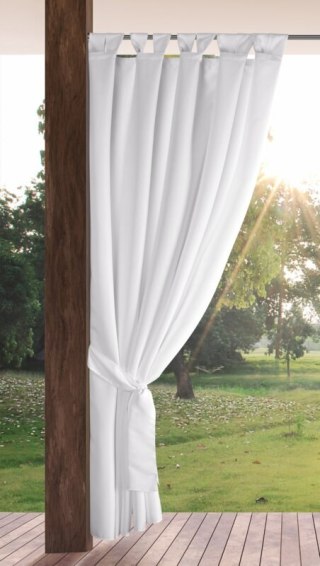ZASŁONA GOTOWA GARDEN2 NA SZELKACH 155 X 220 CM BIAŁY