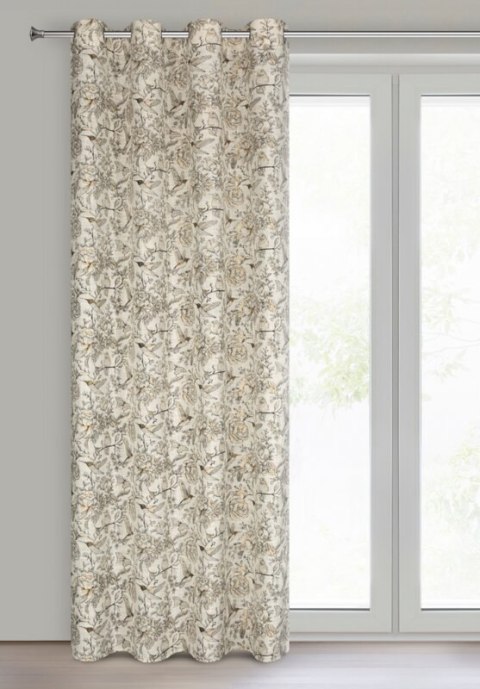 ZASŁONA GOTOWA LUCINA 140 X 250 CM NATURALNY ZASŁONA GOTOWA LUCINA 140 X 250 CM NATURALNY