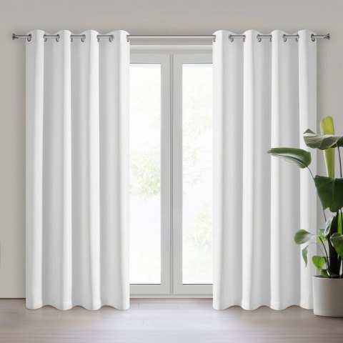 ZASŁONA GOTOWA NERISA 140 X 250 CM BIAŁY ZASŁONA GOTOWA NERISA 140 X 250 CM BIAŁY