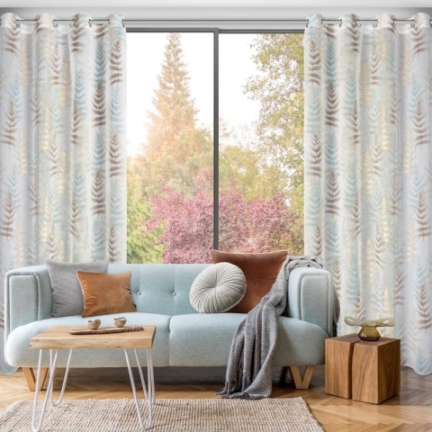 ZASŁONA GOTOWA RUTI 140 X 250 CM KREMOWY ZASŁONA GOTOWA RUTI 140 X 250 CM KREMOWY