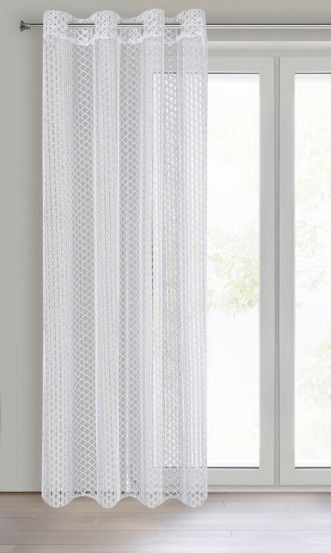 FIRANA GOTOWA AIDEN 140 X 250 CM BIAŁY FIRANA GOTOWA AIDEN 140 X 250 CM BIAŁY