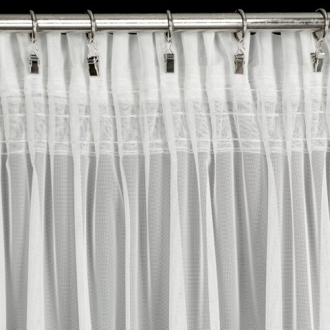 FIRANA GOTOWA AMY NA TAŚMIE 300 X 150 CM BIAŁY