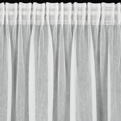 FIRANA GOTOWA ELIA NA TAŚMIE 140 X 270 CM BIAŁY FIRANA GOTOWA ELIA NA TAŚMIE 140 X 270 CM BIAŁY
