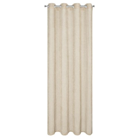 FIRANA GOTOWA NELI 140 X 250 CM BEŻOWY FIRANA GOTOWA NELI 140 X 250 CM BEŻOWY