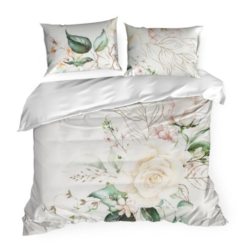 KOMPLET POŚCIELI SATYNOWEJ PREMIUM17 160 X 200 CM BIAŁY KOMPLET POŚCIELI SATYNOWEJ PREMIUM17 160 X 200 CM BIAŁY