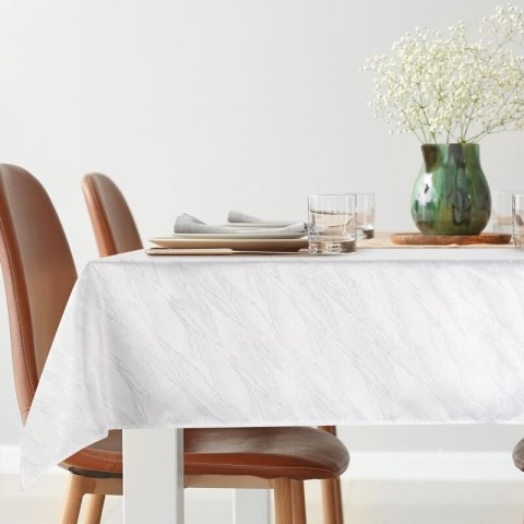 OBRUS SUZANA 140 X 180 CM BIAŁY OBRUS SUZANA 140 X 180 CM BIAŁY
