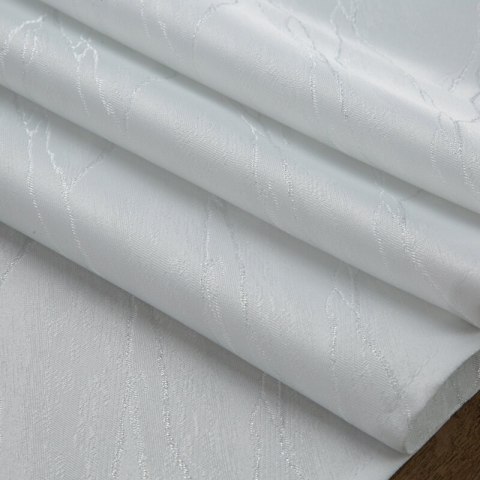 OBRUS SUZANA 140 X 180 CM BIAŁY OBRUS SUZANA 140 X 180 CM BIAŁY