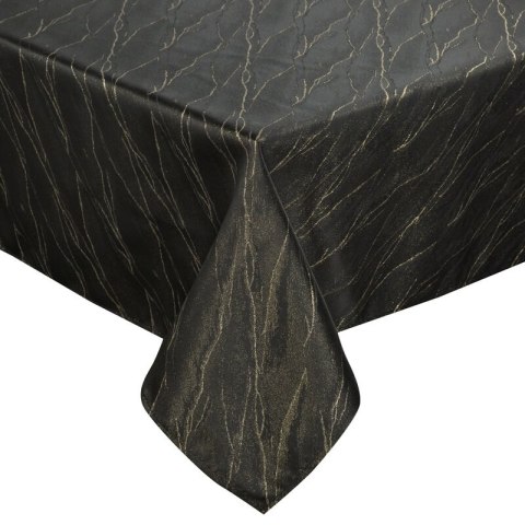 OBRUS SUZANA 140 X 220 CM CZARNY OBRUS SUZANA 140 X 220 CM CZARNY