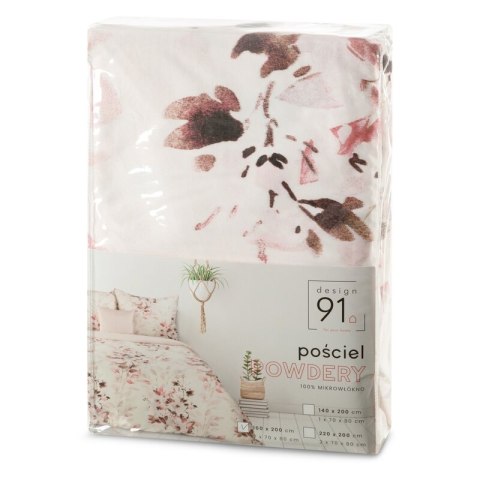 POŚCIEL D91 POWDERY 140 X 200 CM BIAŁY POŚCIEL D91 POWDERY 140 X 200 CM BIAŁY