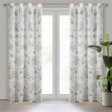 ZASŁONA GOTOWA D91 ROSA 1 140 X 250 CM KREMOWY ZASŁONA GOTOWA D91 ROSA 1 140 X 250 CM KREMOWY