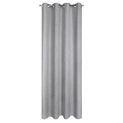 ZASŁONA GOTOWA LINDA 140 X 250 CM STALOWY ZASŁONA GOTOWA LINDA 140 X 250 CM STALOWY