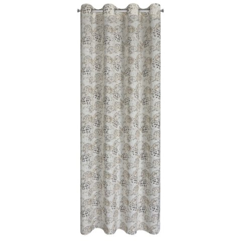 ZASŁONA GOTOWA MIRA 140 X 250 CM NATURALNY ZASŁONA GOTOWA MIRA 140 X 250 CM NATURALNY