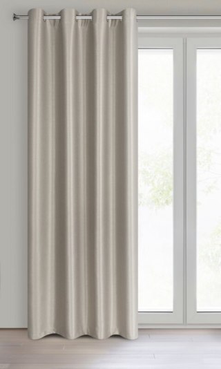 ZASŁONA GOTOWA SELINA 140 X 250 CM CIEMNOBEŻOWY