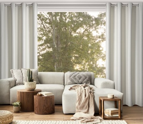 ZASŁONA GOTOWA SELINA 140 X 250 CM KREMOWY