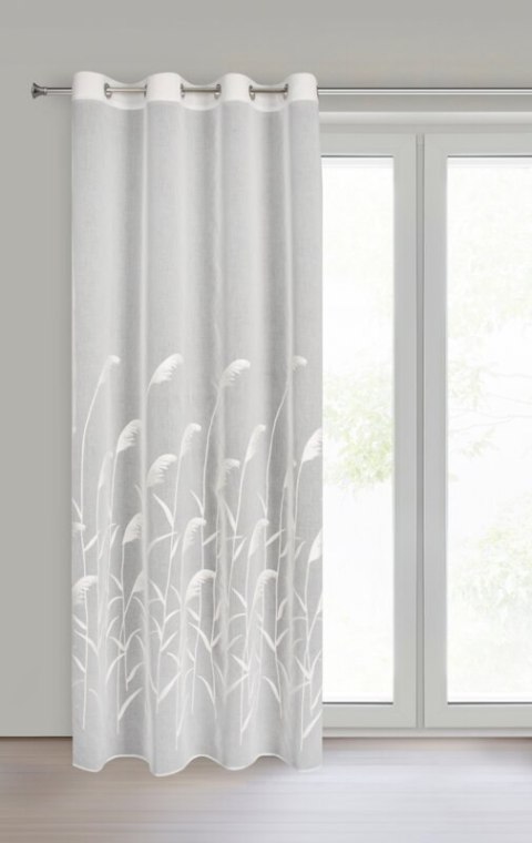 FIRANA GOTOWA ABBIE 140 X 250 CM KREMOWY
