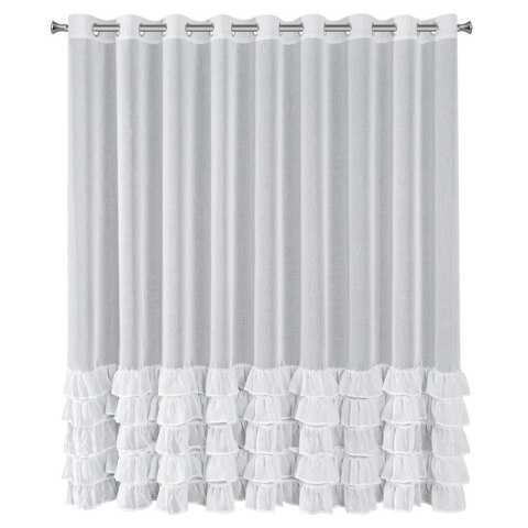 FIRANA GOTOWA DANI 1 300 X 250 CM BIAŁY FIRANA GOTOWA DANI 1 300 X 250 CM BIAŁY