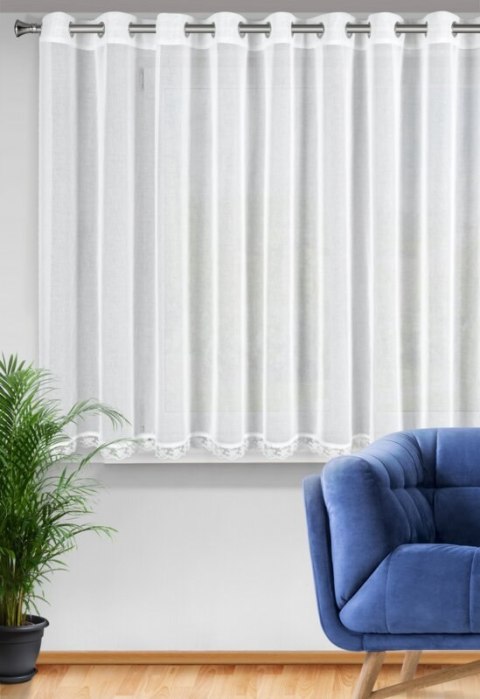 FIRANA GOTOWA SUZAN 350 X 140 CM BIAŁY FIRANA GOTOWA SUZAN 350 X 140 CM BIAŁY