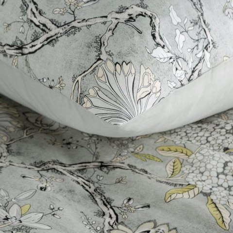 KOMPLET POŚCIELI SATYNOWEJ SPRING 72 220 X 200 CM JASNOSTALOWY