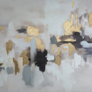 OBRAZ 683 80 X 80 CM BEŻOWY