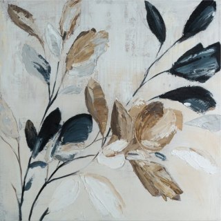 OBRAZ 691 80 X 80 CM KREMOWY