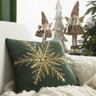 POSZEWKA ŚWIATECZNA JOY3A 45 X 45 CM ZIELONY