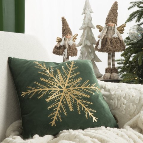 POSZEWKA ŚWIATECZNA JOY3A 45 X 45 CM ZIELONY POSZEWKA ŚWIATECZNA JOY3A 45 X 45 CM ZIELONY