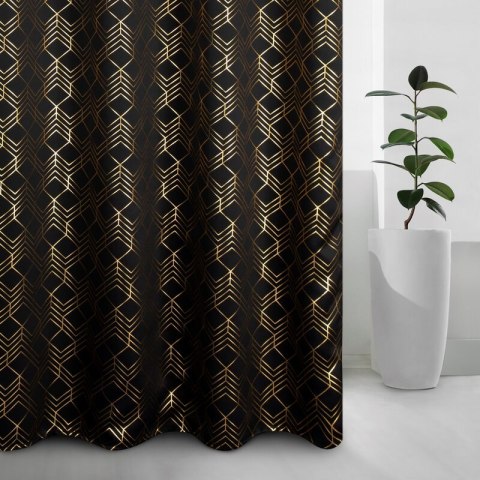 ZASŁONA GOTOWA D91 POLI 140 X 250 CM CZARNY ZASŁONA GOTOWA D91 POLI 140 X 250 CM CZARNY