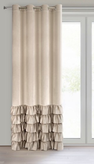 ZASŁONA GOTOWA DANI 140 X 250 CM BEŻOWY