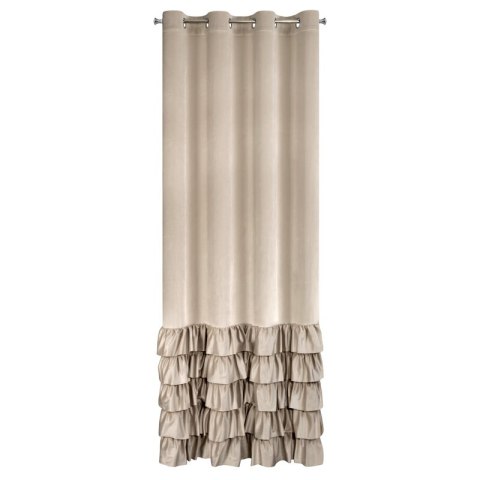 ZASŁONA GOTOWA DANI 140 X 250 CM BEŻOWY ZASŁONA GOTOWA DANI 140 X 250 CM BEŻOWY