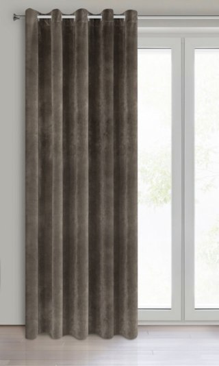ZASŁONA GOTOWA VILLA 140 X 250 CM GRAFITOWY