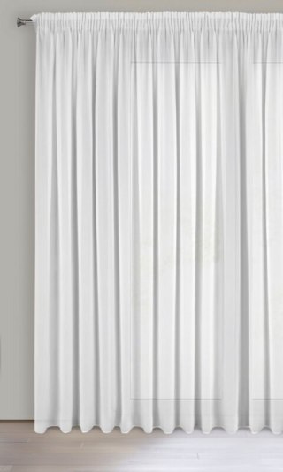 FIRANA GOTOWA DALIA NA TAŚMIE 350 X 270 CM BIAŁY