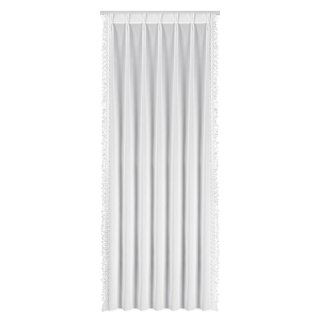 FIRANA GOTOWA LORETA 80 X 270 CM BIAŁY