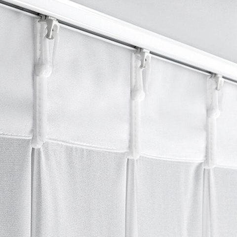 FIRANA GOTOWA LORETA 80 X 270 CM BIAŁY