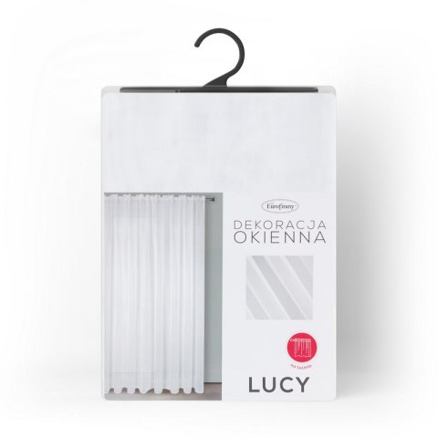 FIRANA GOTOWA LUCY NA TAŚMIE 300 X 250 CM BIAŁY FIRANA GOTOWA LUCY NA TAŚMIE 300 X 250 CM BIAŁY
