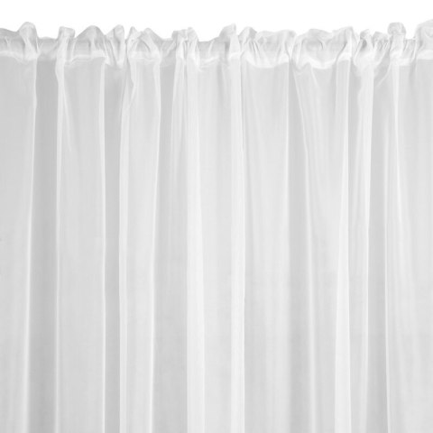 FIRANA GOTOWA LUCY NA TAŚMIE 300 X 250 CM BIAŁY FIRANA GOTOWA LUCY NA TAŚMIE 300 X 250 CM BIAŁY