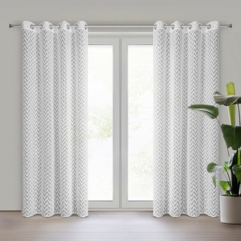 FIRANA GOTOWA MELI 1 140 X 250 CM BIAŁY FIRANA GOTOWA MELI 1 140 X 250 CM BIAŁY