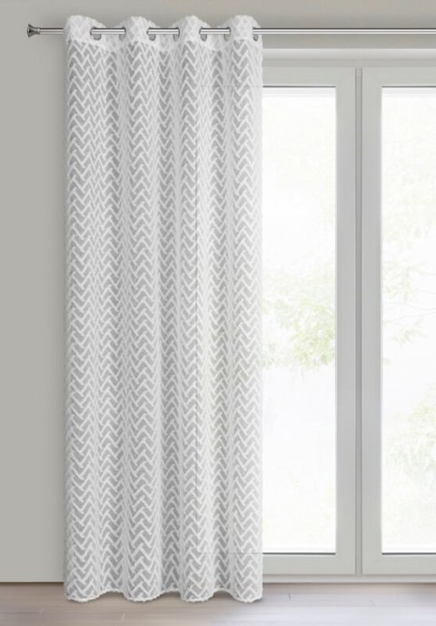 FIRANA GOTOWA MELI 1 140 X 250 CM BIAŁY FIRANA GOTOWA MELI 1 140 X 250 CM BIAŁY