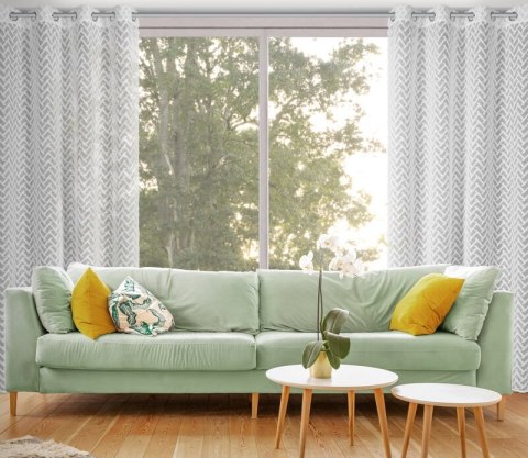 FIRANA GOTOWA MELI 1 140 X 250 CM BIAŁY FIRANA GOTOWA MELI 1 140 X 250 CM BIAŁY