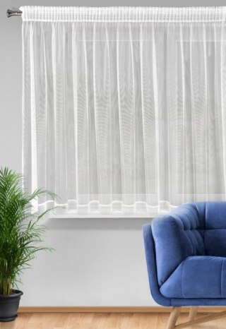 FIRANA GOTOWA NEL NA TAŚMIE 350 X 145 CM BIAŁY
