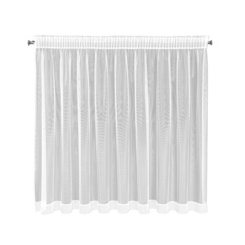 FIRANA GOTOWA NEL NA TAŚMIE 350 X 145 CM BIAŁY FIRANA GOTOWA NEL NA TAŚMIE 350 X 145 CM BIAŁY