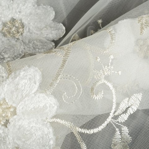 FIRANA GOTOWA SALI 140 X 250 CM KREMOWY FIRANA GOTOWA SALI 140 X 250 CM KREMOWY