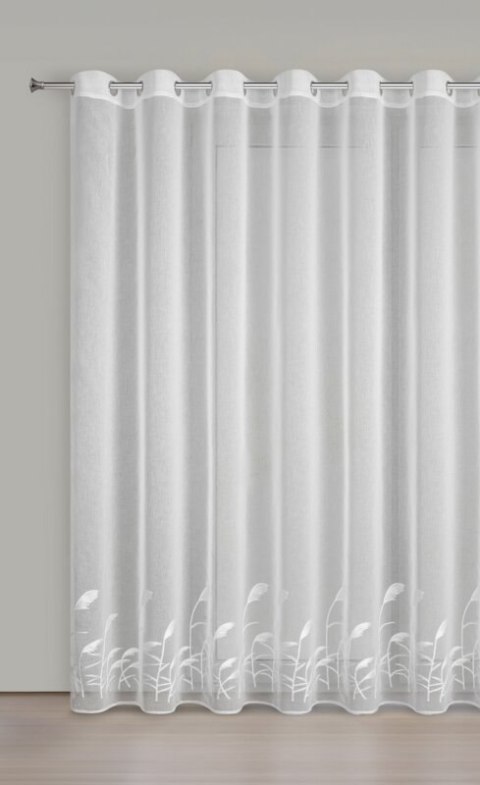 FIRANA GOTOWA TASHA 140 X 250 CM BIAŁY
