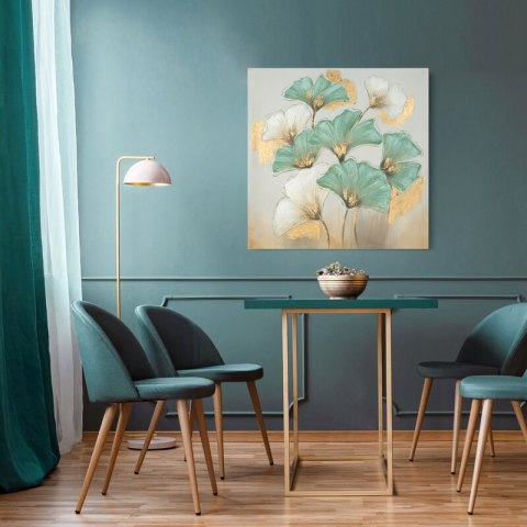 OBRAZ 582A 60 X 60 CM TURKUSOWY OBRAZ 582A 60 X 60 CM TURKUSOWY