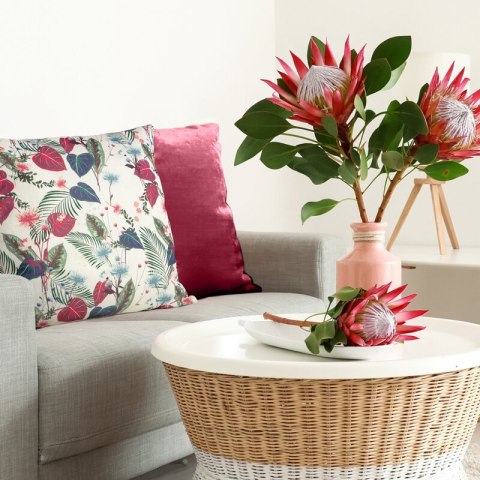 POSZEWKA FLORE 13 45 X 45 CM BIAŁY POSZEWKA FLORE 13 45 X 45 CM BIAŁY